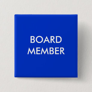 board member 2 inch square button