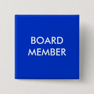 board member 2 inch square button