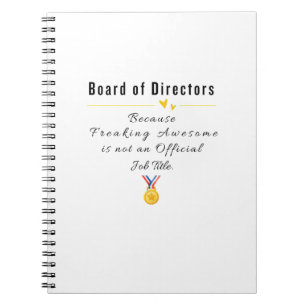 Board of Directors Notebook