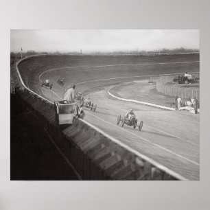 Board Track Speedway, 1925 Poster