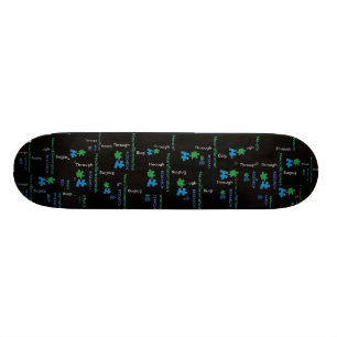"BOARDING" For A Cure (NF) Skateboard