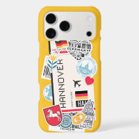 BOARDING PASS HANNOVER, GERMANY iPhone CASE