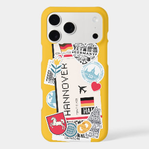 BOARDING PASS HANNOVER, GERMANY iPhone CASE