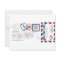 Boarding Pass Nautical Airmail Ticket Invitation