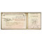 boarding pass tickets -vintage save the date