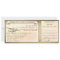 boarding pass tickets -vintage wedding invitations
