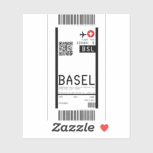 Boarding pass to Basel (BSL)