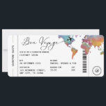 Boarding Pass Travel Bon Voyage Retirement Party Invitation<br><div class="desc">Embark on a journey of celebration with our exquisite Boarding Pass Bon Voyage Invitations – the perfect way to bid farewell and honour a new chapter in someone's life! Whether it's a retirement celebration, a colleague leaving for a new job, or an adventure overseas, these invitations capture the spirit of...</div>
