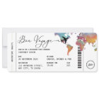 Boarding Pass Travel Retirement Party