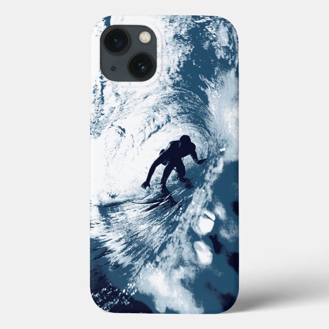 Boarding Trybe Tube, Hawaiian Surf Graphic Case-Mate iPhone Case (Back)