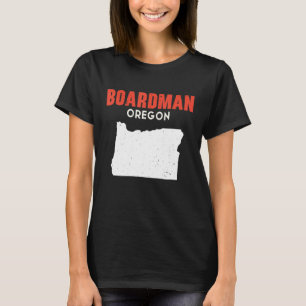 Boardman Oregon USA State America Travel Oregonian T-Shirt