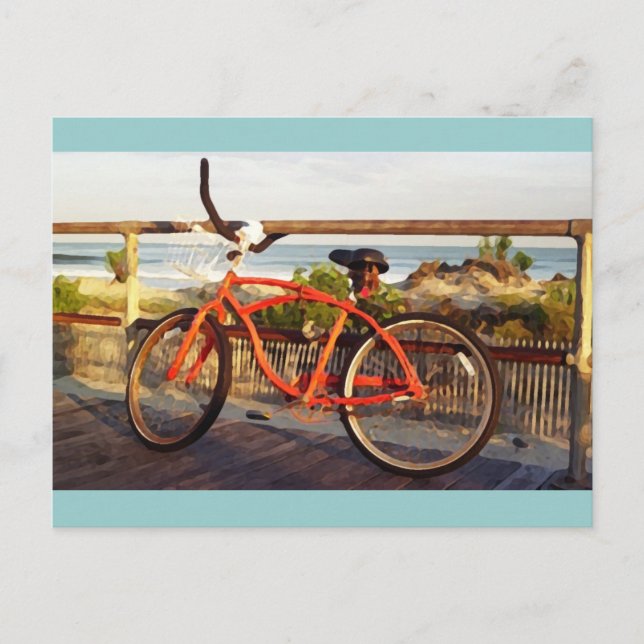 Boardwalk Bike Postcard (Front)