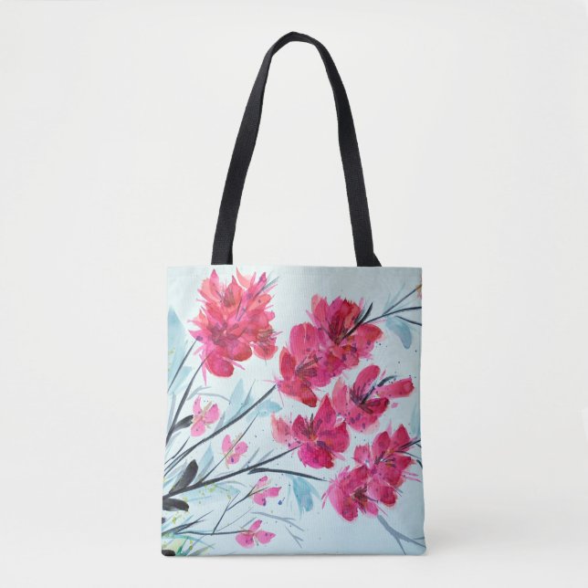 Boardwalk Flower Tote Bag (Front)