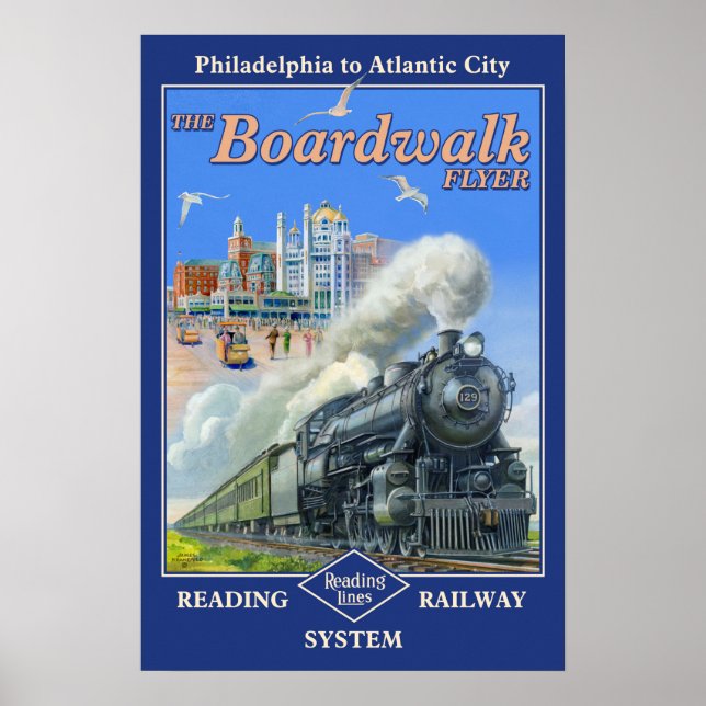 Boardwalk Flyer Poster (Front)