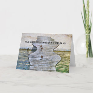 BOARDWALK Greeting Card