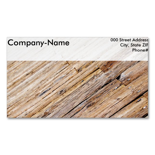 Boardwalk Magnetic Business Card (Front)
