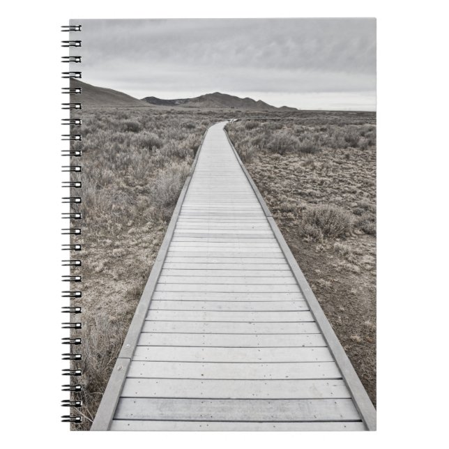 Boardwalk through the desert notebook (Front)