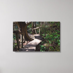 Boardwalk to Cape Flattery Canvas Print