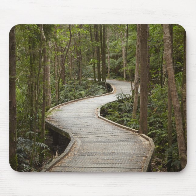 Boardwalk to Nelson Falls, Franklin - Gordon Mouse Pad (Front)