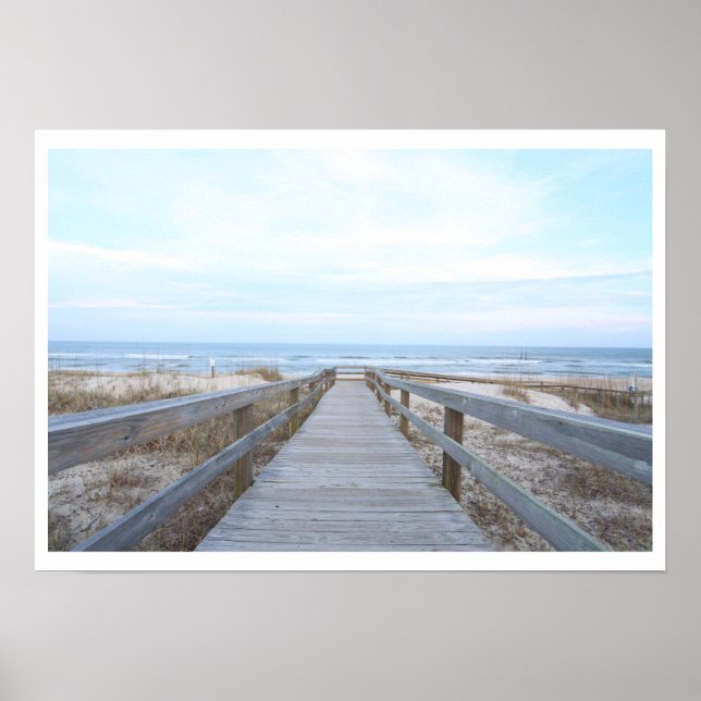 Boardwalk to the Beach Poster (Front)