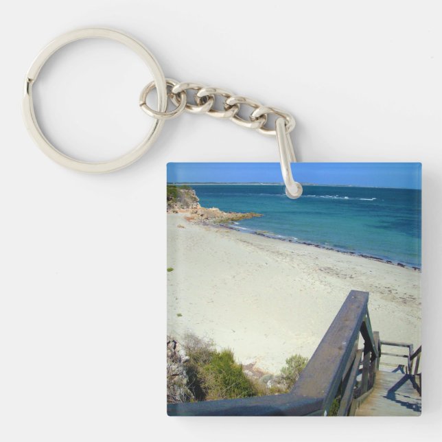 Boardwalk To The Ocean, Keychain (Front)