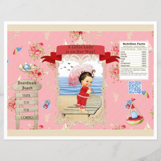 Boardwalk Victoriana Beach Summer Chip Bag Flyer (Front)