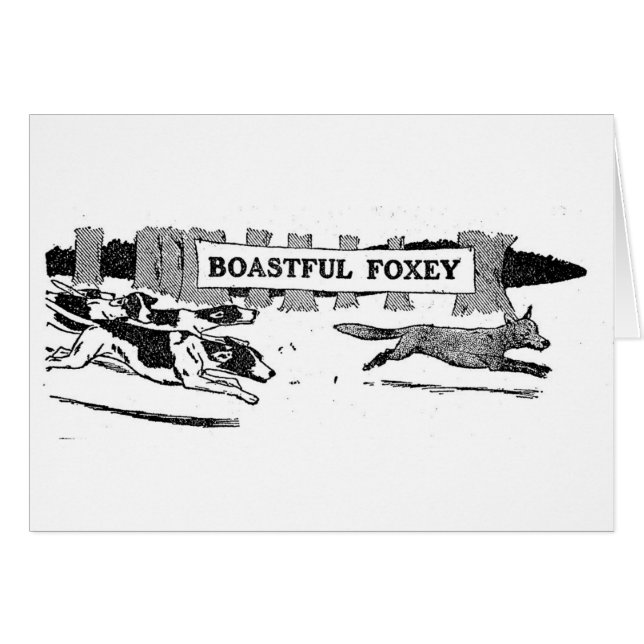 Boastful Foxy (Devant horizontal)