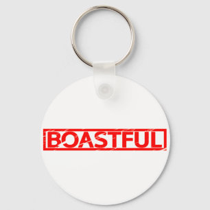 Boastful Stamp Keychain