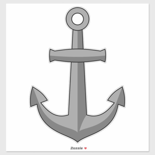 Boat Anchor Cartoon (Sheet)