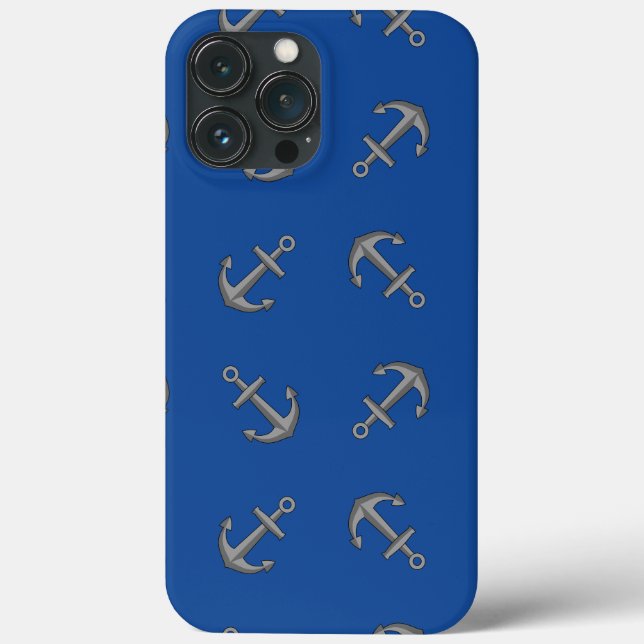 Boat Anchor Cartoon Case-Mate iPhone Case (Back)