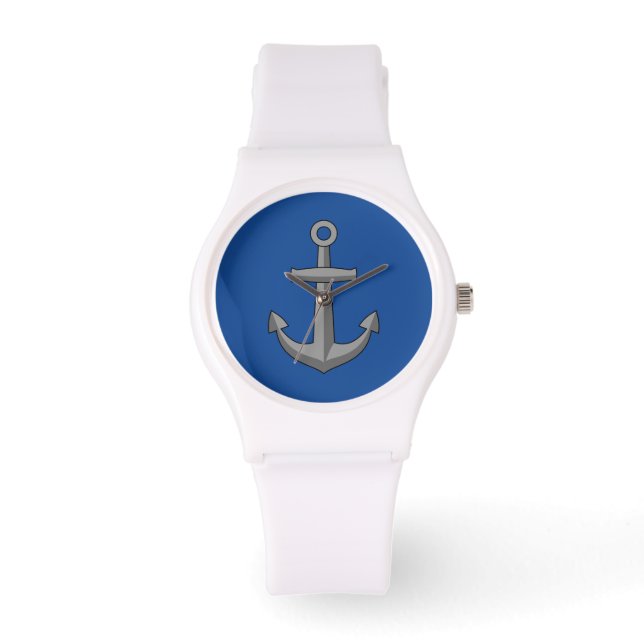 Boat Anchor Cartoon Watch (Front)