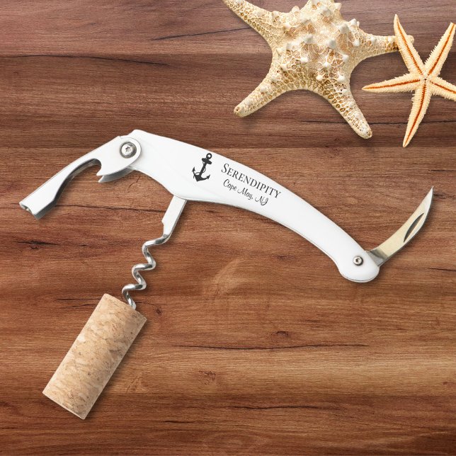 Boat Anchor Personalized Corkscrew (Creator Uploaded)