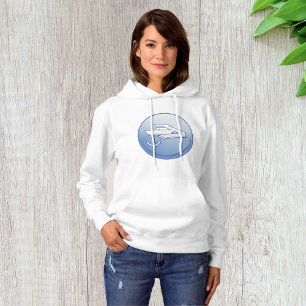 Boat and Anchor Nautical Marine Hoodie