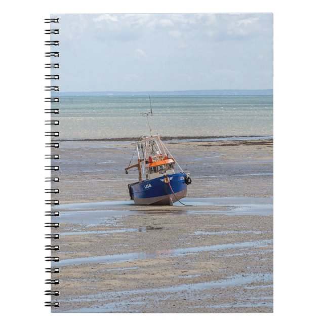 Boat at low tide notebook (Front)