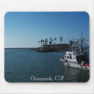 Boat at Oceanside, CA Mouse Pad