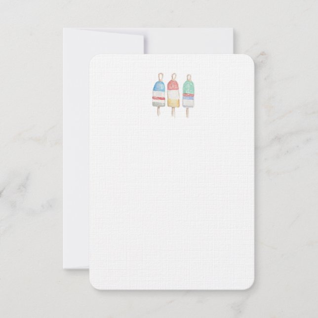 Boat Buoy RSVP Card (Front)