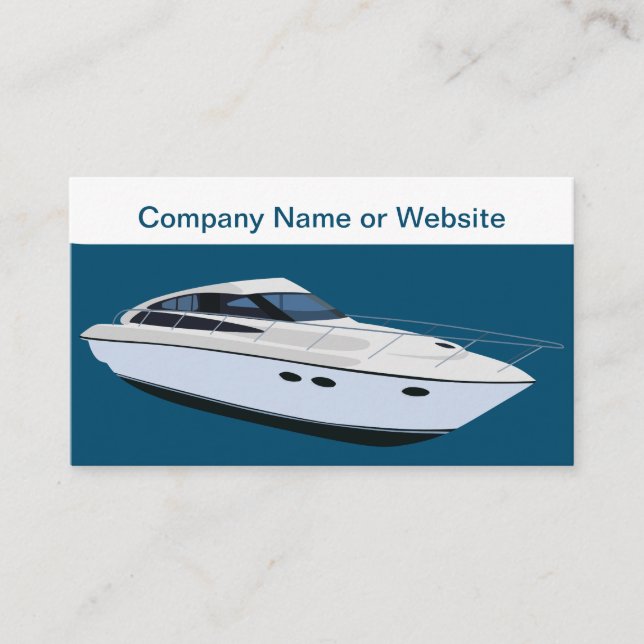 Boat Business Cards (Front)