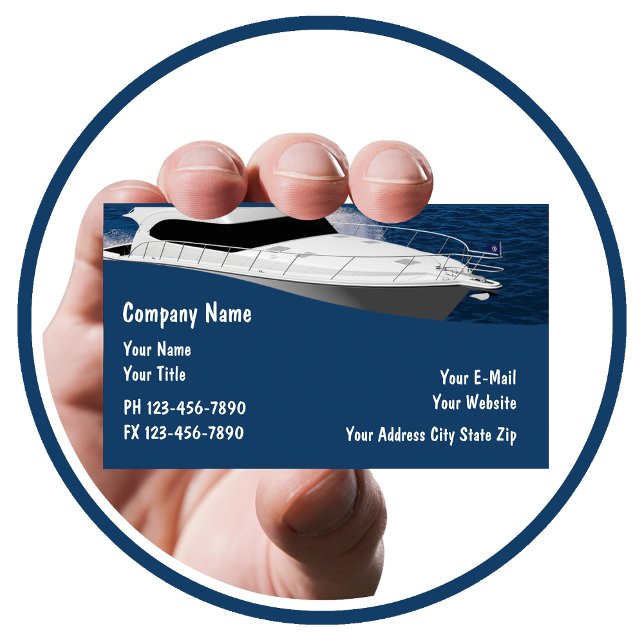 Boat Business Cards (Creator Uploaded)