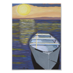 Boat by the Shore photo Print