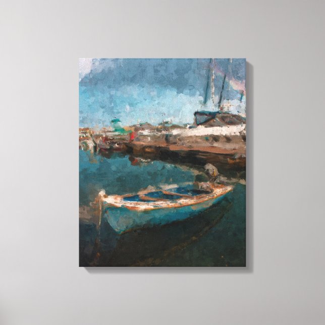 Boat Canvas Print (Front)