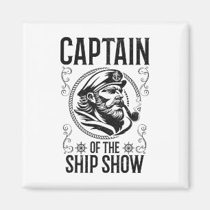 Boat Captain Funny Boating Magnet