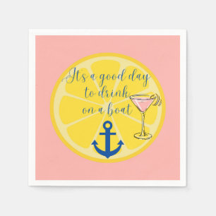 Boat Cruise Napkin