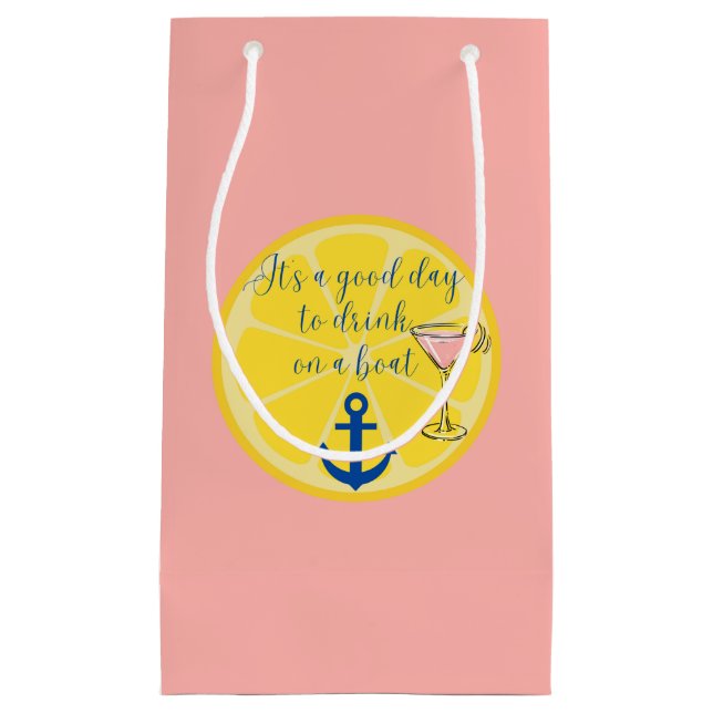  Boat Cruise Small Gift Bag (Front)