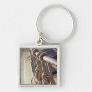 Boat Deck Keychain