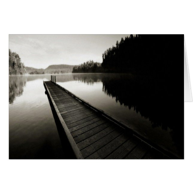 Boat Dock by Lake (Front Horizontal)