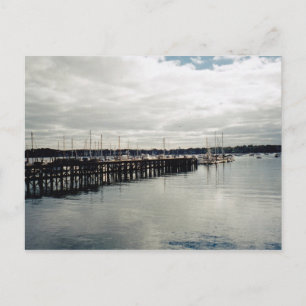 Boat Dock Postcard
