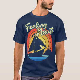 Boat Fans Boating Lover Vintage Cruise Nature Trav T-Shirt