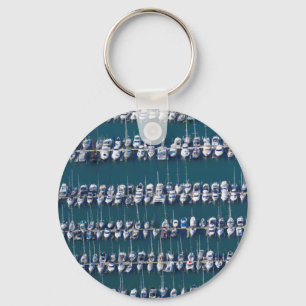 Boat Harbour Aerial Keychain