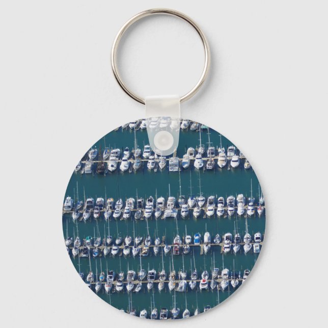 Boat Harbour Aerial Keychain (Front)