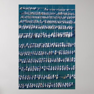 Boat Harbour Aerial Poster
